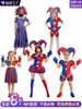 Circo de Números Mágicos de Halloween Transfronterizo Disfraz Cosplay Pomni Payaso Mono Disfraz de Performance Escénica para el Día del Niño