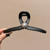Pinza para el Cabello Grande de Peluche para Mujer 2025 Modelo Nuevo Pinza Tiburón de Gama Alta Estilo Coreano Sensación de Alto IQ Pinza Melard