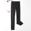 Calzoncillos largos de modal para mujer, calzoncillos largos finos de algodón puro, leggings ajustados elásticos, fabricantes de otoño e invierno