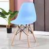 Superficie de mesa de cantina de plástico Eames al por mayor, taburete, respaldo, silla de fila, superficie de silla de plástico, asiento de barco de crucero, accesorios para sillas