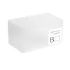 Caja de Plástico, Caja de PP Transparente, Caja Rectangular, Caja de Empaque para Ferretería, Caja de Empaque para Uñas, Caja de Almacenamiento de Escritorio a Prueba de Polvo