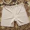 Micro-empresa Explosiones Verano Transpirables Seda de Hielo Pantalones de Seguridad Sin Costuras Borde Ondulado Ropa Interior Femenina Anti-rozaduras Seguro Tres Puntos Base
