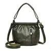 Bolso cruzado para mujer 2026 verano textura vintage bandolera bolso de hombro gran capacidad simple moda bolso de mano bolso cubo