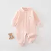 Mono para bebé para primavera y otoño, traje acolchado cálido para gatear para recién nacido, ropa de invierno, pijama, mameluco de bebé, ropa para casa