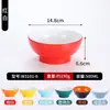 Tazón roscado de melamina, tazón comercial para hot pot picante, tazón para fideos de res, tazón grande de plástico para fideos de caracol, tazón especial para fideos para restaurantes de fideos