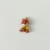 Lindo Dibujo Animado Sentado Zootopia DIY Resina Pequeños Accesorios Pegatinas para Refrigerador Llavero Accesorios para Zapatos Al por Mayor