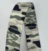 Cinta de Nylon Imitación Colorida Estampada Camuflaje de 38 mm de Ancho Cinturón Táctico de Lona Accesorios para Orejetas de Zapatos Sombreros Equipaje Correa para Mascotas Versión Ancha