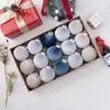 La Bola de Navidad Afelpada Más Vendida de Amazon de 8 cm Colgante de Terciopelo Decoración para Árbol de Navidad Arreglo de Atmósfera Festiva