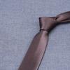 Gravata de grupo de 8cm cetim gravata feita à mão masculina cor sólida gravata azul casamento negócios monocromático padrinho