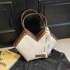 Bolso Grande Texturizado Yo Zi 2024 Nuevo Otoño e Invierno Bolso de Hombro para Mujer Gran Capacidad Bolso General Bolso Tote de Moda Versátil
