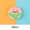 Colección de dibujos animados Haibao diy accesorios de resina pegamento crema funda para teléfono móvil zapatos con agujeros horquilla Accesorios Venta al por mayor