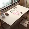 Nuevo tapete de escritorio estilo Zen chino, impermeable y resistente al aceite, tapete lavable para escritorio de escritura caligráfica, mantel de estudio de alta gama estilo chino