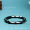 Pulseira Medicinal de Pedra Natural do Tibete do Fabricante, Pulseira de Jade do Tibete em Barra Redonda, Barra de Beleza de Jade, Pulseira Fina em Barra Redonda de Jade Verde Escuro