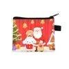 Nuevo Monedero Perro Canela de Navidad Estudiante Lindo Mini Billetera Gran Capacidad Cremallera Bolsa para Auriculares Venta al por Mayor