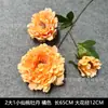 Flores Artificiales Naranjas Plástico Floral Decoración de Boda Escena de Techo Arreglo de Pasillo de Boda Flores Falsas Artificiales Naranjas