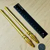 Nezha Caneta Neutra Ponta de Fogo Pistola Pincel Conjunto Caixa de Presente Presente Enfeites Cabeça de Mosca Letra Regular Pequena Pincel de Pelo de Lobo Livro de Cópia Caneta Especial