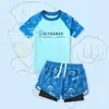 Liquidação Traje de Banho Clássico Ultraman Infantil para Meninos, Novo Estilo para Crianças Maiores, Maiô Boxer Peça Única para Férias na Praia Atacado