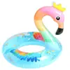 Nuevo Anillo Flotador Inflable para Adultos de Unicornio con Lentejuelas Transparentes para Celebración Cibernética, Anillo Flotador para Natación, Flotador