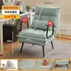 Sofá reclinable plegable de uso dual para descanso del almuerzo y siesta oficina puede sentarse puede acostarse silla sofá dormitorio estudiante universitario