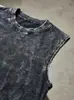 Camisetas Vintage Lavadas y Desgastadas Jingwei Smart Chain para Mujer, Chalecos sin Mangas al por Mayor y Hechos a Medida, Exclusivamente para Verano, Disponibles para Venta Transfronteriza.