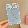 Nuevas Pegatinas para Uñas de Dibujos Animados de Kuromi para Bebés, Linda Decoración de Uñas Impermeable para Niñas Pequeñas, Pegatinas para Uñas para Niñas
