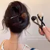 Presilha Torcida de Cabelo de Verão para Cabelos Grossos, Grampo de Cabelo Fofo com Pérolas para Mulheres, Acessório de Cabelo de Alta Qualidade