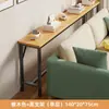 Mesa estrecha para hueco de cama, estante de almacenamiento para el pie de la cama, mesa larga extremadamente estrecha, de pie contra la pared, gabinete estrecho para hueco de cama, almacenamiento multicapa