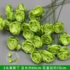 Verdor para Bodas Hierba Barba de Dragón Verdadero Hierba Espárrago Bosque Blanco Verde Estilo Decoración Fondo Colgante Arreglo Floral Decoración de Carretera Flores Artificiales