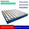Plataforma de ferro fundido personalizada com ranhura em T horizontal e vertical, ranhura em U, placa de perfuração, marcação, montagem de soldagem, bancada de inspeção