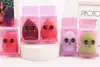 Set de Esponjas de Maquillaje de PVC de Color Degradado Serie Niebla Lavanda Esponja de Maquillaje Puff Cushion Base de Maquillaje