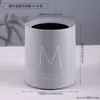 Papelera Creativa de Doble Capa Estilo Nórdico para Uso Doméstico, Sala de Estar, Mesita de Noche, Contenedor de Almacenamiento de Escritorio, Papelera, Multiusos, Diámetro Grande