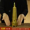 Venta al por mayor de fábrica cobre Torre Wenchang latón Torre Wenchang de siete pisos Torre Wenchang de nueve pisos Torre Wenchang de trece pisos adornos de Torre Wenchang con grifo
