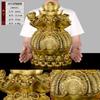 Enfeite Tigela da Fortuna com Lingotes de Cobre, Tigela da Fortuna para Casa, Sala de Estar, Escritório, Decoração da Área de Riqueza, Presente Cofre
