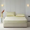 Funda Protectora de Colchón de Fibra de Lyocell Transpirable para Clima Cálido, Sábana de Cama, Soporte, Personalización OEM/ODM, Múltiples Especificaciones