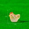 Micro paisagem jardinagem musgo paisagem DIY handmade decoração acessórios bonito animal Little Hen pequenos ornamentos luminosos