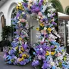 Serie Estilo Jardín de Monet Guía de Carretera del Salón de Bodas Paisaje Tienda de Flores Artificiales Decoración de Escaparate Estilo Pintura al Óleo Gama Alta