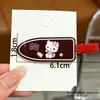 Novo e fofo prendedor de cabelo de acrílico da KT para franja de verão, clipe de bico de pato de desenho animado versátil para meninas, acessório de cabelo de desenho animado para crianças
