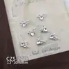 Accesorios Populares Dorados para Uñas con Temática de Mariposas, Ultra Brillantes, Lujo Ligero, Mariposa de Diamantes Rosas Girly, Decoraciones para Uñas en Forma de Corazón
