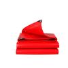 Lona Gruesa Roja Impermeable a la Lluvia, al Agua y al Sol para Exposiciones, Tela de Plástico para Sombrilla de Bodas, Tela para Estructuras y Cubierta de Carga