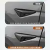 Adecuado para Tesla Model Y Versión Nueva 3 Cubierta Protectora de Cámara de Guardabarros Pegatina de Etiqueta Lateral Accesorios Decoración de Modificación