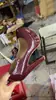 Sapatos de camada única de moda feminina europeia e americana transfronteiriça bico redondo sola grossa salto grosso fivela sapatos femininos tamanho grande sapatos femininos 45