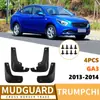 Adecuado para guardabarros de coche Trumpchi Trumpchi GA3 2013-2014, baldosa de cuero de goma blanda, neumáticos delanteros y traseros