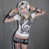 Camiseta de Manga Corta Estampada Y2K Europea y Americana de Verano Top de Manga Corta con Cuello Redondo Personalizada Retro Oscura Ins Slim Camiseta Corta