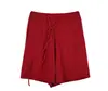 Novo Produto Oferta por Tempo Limitado 26 Novos Estilos de Verão! Shorts de Tricô Respirável e Leve com Bordas Estreitas Caneladas Feitos de Fio Washi