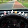Adornos para Coche Accesorios para Coche Dibujos Animados Lindo Decoración Creativa en la Consola Coche Celebridad de Internet Conejo Personalizado