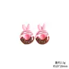 Juguete de Comida de Dibujos Animados Resina Donut Accesorios Pequeños Hecho a Mano DIY Pegamento de Crema Pasador Imán para Refrigerador Hebilla de Zapato Material para Joyería