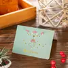 Cartão de Natal da Amazon ins Véspera de Natal cartão criativo com douramento floricultura confeitaria cartão tamanho grande para colegas de classe