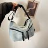Bolso de Moda para Viajeros de Gran Capacidad para Mujer Popular Este Año Sensación de Alta Gama Exquisito Bolso de Hombro Bajo el Brazo Bolso Cuadrado Pequeño de Color Sólido
