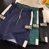 Pantalones Cortos de Verano 2024 para Hombre Estilo Americano Pantalones de Trabajo de Cinco Puntos Pierna Ancha Holgados Casuales Marca de Moda High Street Pantalones Deportivos de Baloncesto