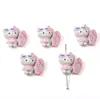 Aleación Hada Fresas Ramo Gato Kt Cuentas de Mano Pulsera DIY Hecha a Mano Collar Accesorios de Joyería Paquete de Materiales